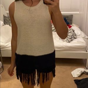 knitted tank top